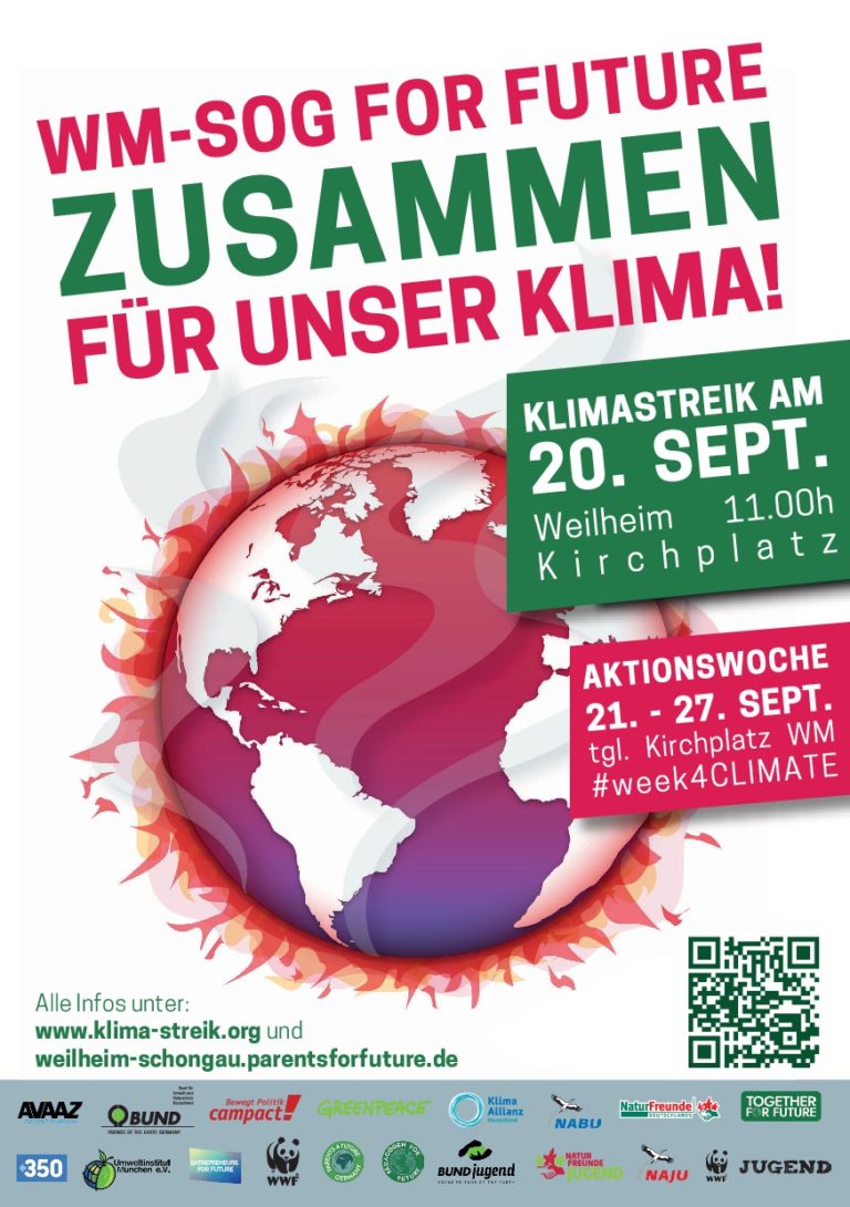 Globaler Klimastreik am 20. September