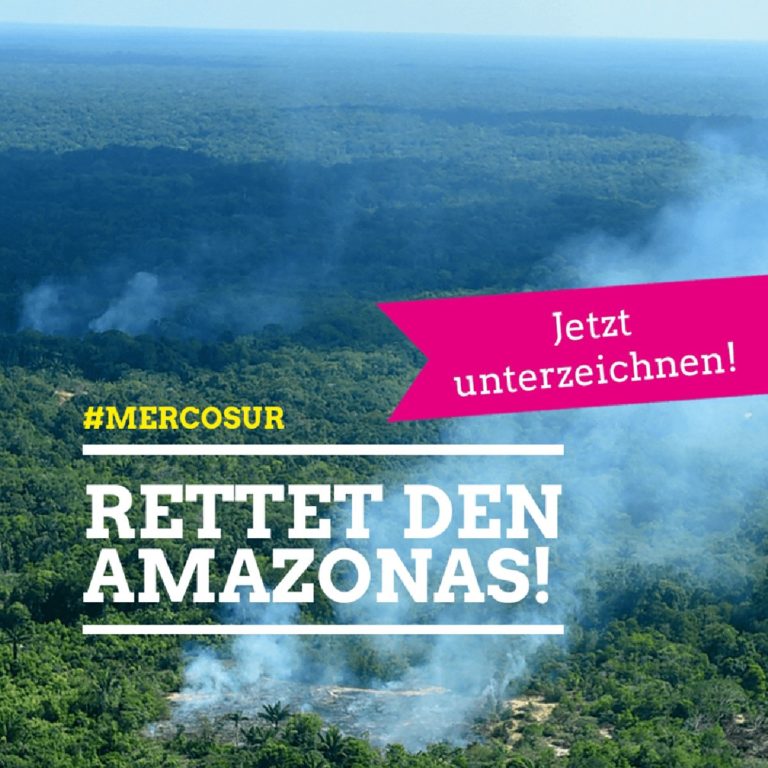Rettet den Amazonas