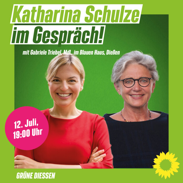 Katharina Schulze im Gespräch